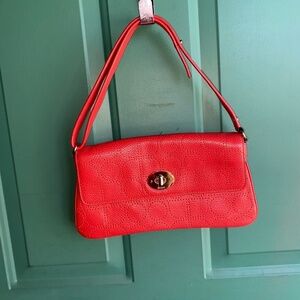 Authentic Kate Spade red shoulder bag dust bag included